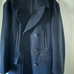 Men's Polo Classic Navy wool Peacoat